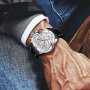 Foxbox Silver 0026 луксозен мъжки кварцов часовник, снимка 4