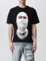 IH NOM UH NIT Snow Future Mask Print Мъжка Тениска size XXL, снимка 1 - Тениски - 38079399