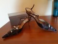 Дамски обувки ток нови Естествена кожа марка NERA Collezione с 50% отстъпка, снимка 1 - Дамски елегантни обувки - 31959244