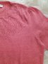 МЕКИЧКА и ТОПЛА блуза в розов меланж с красива дантелена плетка при деколтето , снимка 3