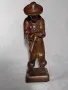 Масивна Дървена Фигура , Статуетка - Каубой, снимка 1