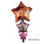 3 звезди Toy Story Играта на играчките фолио фолиев голям балон хелий или въздух рожден ден парти, снимка 1 - Други - 26560090