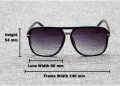 Мъжки слънчеви очила в квадратен стил New 2021, снимка 3