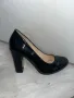 Дамски лачени обувки на ток, снимка 2