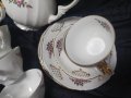 Немски, красив сервиз "Златна дантела с рози", снимка 2