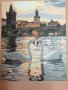 Романтична Прага нова картина , снимка 1 - Картини - 32684680