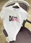 Дамска бяла тениска Dior кодVL111R, снимка 1 - Тениски - 43684894