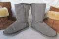 UGG®  аналог, топли зимни ботуши -100% естествена кожа - велур, N- 37 - 38, бежави, снимка 15