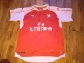 Арсенал маркова футболна тениска №17 Алексис размер Л юноши 152см , снимка 1