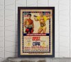 Роки Балбоа срещу Хълк Хоган Thunderlips Филм ретро постер бокс плакат