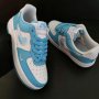 Nike Air Force 1 Nail Art Нови Оригинални Обувки Маратонки Размер 39 Кецове Номер 24.5см Дамски Сини, снимка 2