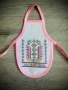 ръчно бродирана престилка за бутилки с народен мотив , снимка 2
