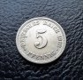 Стара монета 5 пфенига 1908 г. буква  D - Германия- хит цена !, снимка 12
