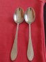Две стари лъжички СССР за кафе чай за КОЛЕКЦИОНЕРИ 35259, снимка 1