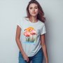 Красиви тениски с Фламинго 4 модела, снимка 4