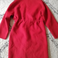 Червено палто/манто Mango, снимка 4 - Палта, манта - 39862667