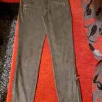 Дамски ластичен панталон имитация на змийска кожа, снимка 7 - Панталони - 34566194