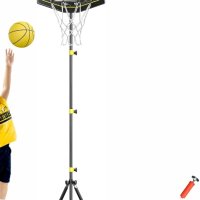 LACORAMO Баскетболен кош за деца регулируема по височина (43/59/74 инча) НОВО, снимка 1 - Други - 44134434