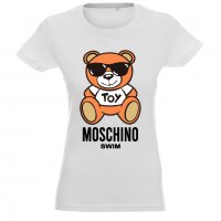  Тениска Moschino Bear принт Нови модели и цветове, снимка 1 - Тениски - 33613386