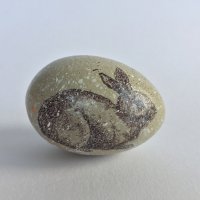 Великденско яйце, дървено №3 - заек, снимка 2 - Декорация за дома - 38194615