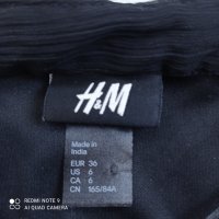 Официална черна блуза на Н&М, 36 до 40р-р, снимка 9 - Корсети, бюстиета, топове - 32557589