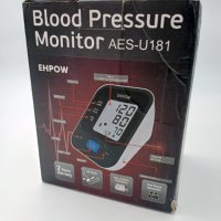 Автоматичен апарат за кръвно налягане Ehpow AES-U181 Black, снимка 2 - Уреди за диагностика - 43891929