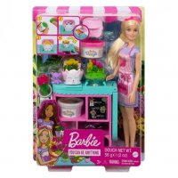 Кукла Барби, цветарски магазин , снимка 2 - Кукли - 35072585