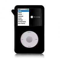 Силиконов калъф за Apple Ipod - Черен, снимка 1 - iPod - 37349374