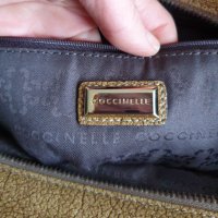 Coccinelle бежова кожена чанта, снимка 15 - Чанти - 35290188