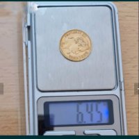 Златна Монета 20 Френски Франка Наполеон, снимка 2 - Нумизматика и бонистика - 37327629