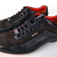 Hugo Boss Racing Спортно елегантни обувки маратонки естествена напа кожа, снимка 8 - Маратонки - 43891870