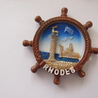 3D магнит от остров Родос, Гърция, снимка 1 - Колекции - 43612781