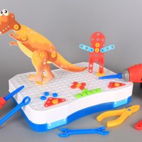 3D мозайка "Животни" с винтоверт, снимка 1 - Образователни игри - 34894983