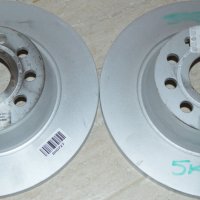 2бр.Оригинални задни спирачни дискове и накладки за Фолксваген,Ауди Шкода 282мм, снимка 1 - Части - 28299952