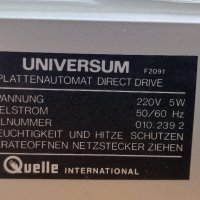 UNIVERSUM F 2091/Micro Seiki DD 23 Direct Drive, снимка 11 - Грамофони - 40384205