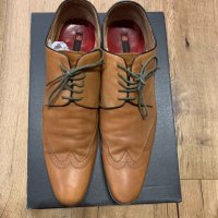 Елегантни мъжки обувки - естествена кожа, снимка 1 - Официални обувки - 32409132