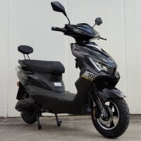 	Електрически скутер с елегантен дизайн модел ZG-S-2000W в черен цвят, снимка 1 - Мотоциклети и мототехника - 43966605