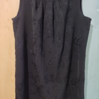 Макси рокля 2XL в черен цвят , снимка 1 - Рокли - 43222034