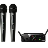 AKG WMS40 Mini Dual Vocal Безжични микрофони, снимка 1 - Микрофони - 43587783