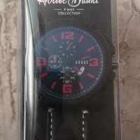 НОВ ОГРОМЕН Ръчен часовник HOUSE Brand с кожена каишка, снимка 2 - Друга електроника - 40141856