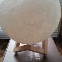 Лампа 3D Moon Light, снимка 8 - Настолни лампи - 39581741
