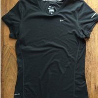 Nike Dri-FIT Miler Women's Running Top - страхотна дамска тениска, снимка 4 - Тениски - 33216794