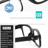 Очила за компютър с Blue Light и UV защита, снимка 8 - Слънчеви и диоптрични очила - 28837929