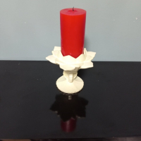 Поставка за свещи лотос 2, снимка 1 - Декорация за дома - 44845075
