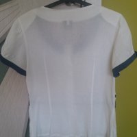 Лятна памучна блуза риза с къс ръкав INFINITE, снимка 10 - Блузи с дълъг ръкав и пуловери - 36853036