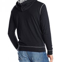 ПРОМО 🍊 ECKO UNLTD 🍊 Мъжки суичър с качулка в черно BLACK HOODIE нов с етикети, снимка 4 - Суичъри - 11790406