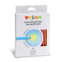 Флумастери Primo - Fine Point, 24 цвята, снимка 1 - Ученически пособия, канцеларски материали - 43951303