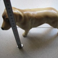 Порцеланова статуетка куче, снимка 4 - Антикварни и старинни предмети - 28539923