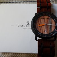 Дървен кварцов часовник Бобо бърд, Bobo Bird, снимка 1 - Мъжки - 43667244