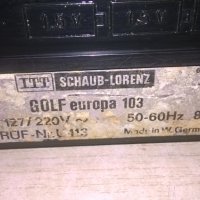 itt schaub-lorenz golf europa 103-made in germany-ВНОС ХОЛАНДИЯ, снимка 17 - Радиокасетофони, транзистори - 27856225